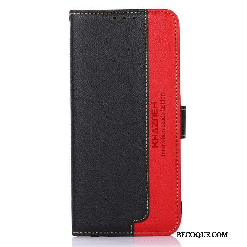 Etui Folio do OnePlus Nord CE 2 5G Dwukolorowy Kazneh