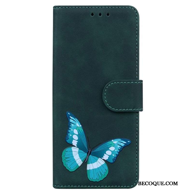 Etui Folio do OnePlus Nord CE 2 5G Dyskretny Motyl