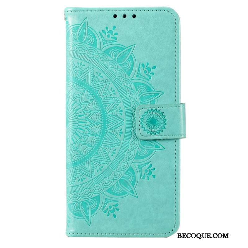 Etui Folio do OnePlus Nord CE 2 5G Kwiatowa Mandala