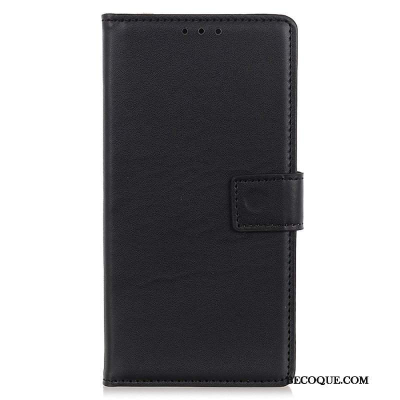 Etui Folio do OnePlus Nord CE 2 5G Odcisk Palca Z Imitacji Skóry