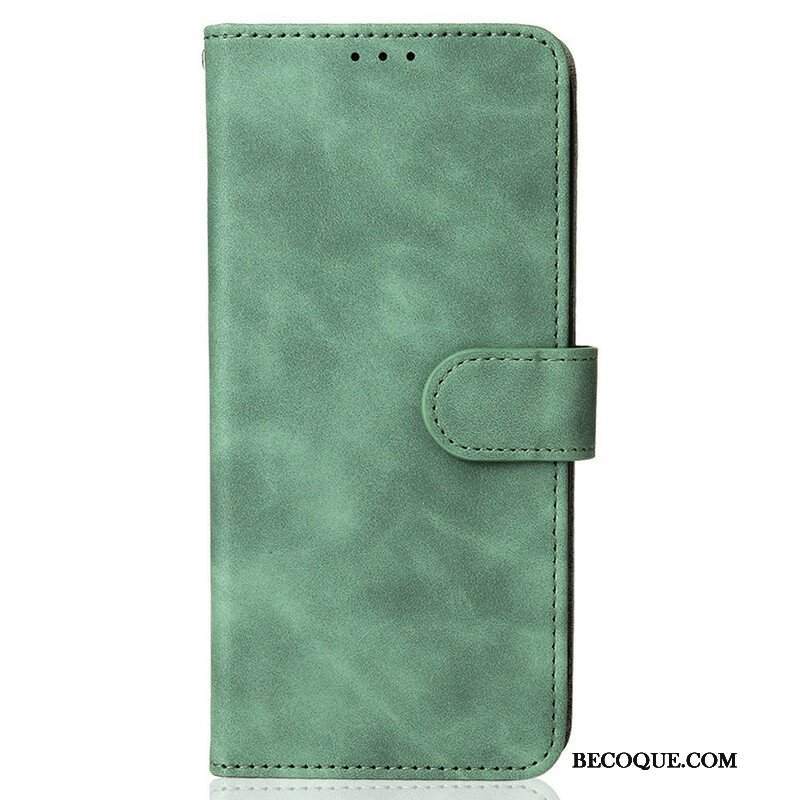 Etui Folio do Oppo A16 / A16s Dotyk Skóry