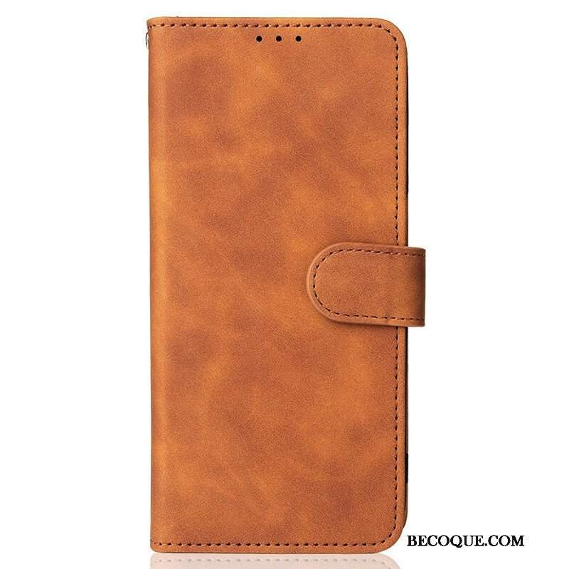 Etui Folio do Oppo A16 / A16s Dotyk Skóry