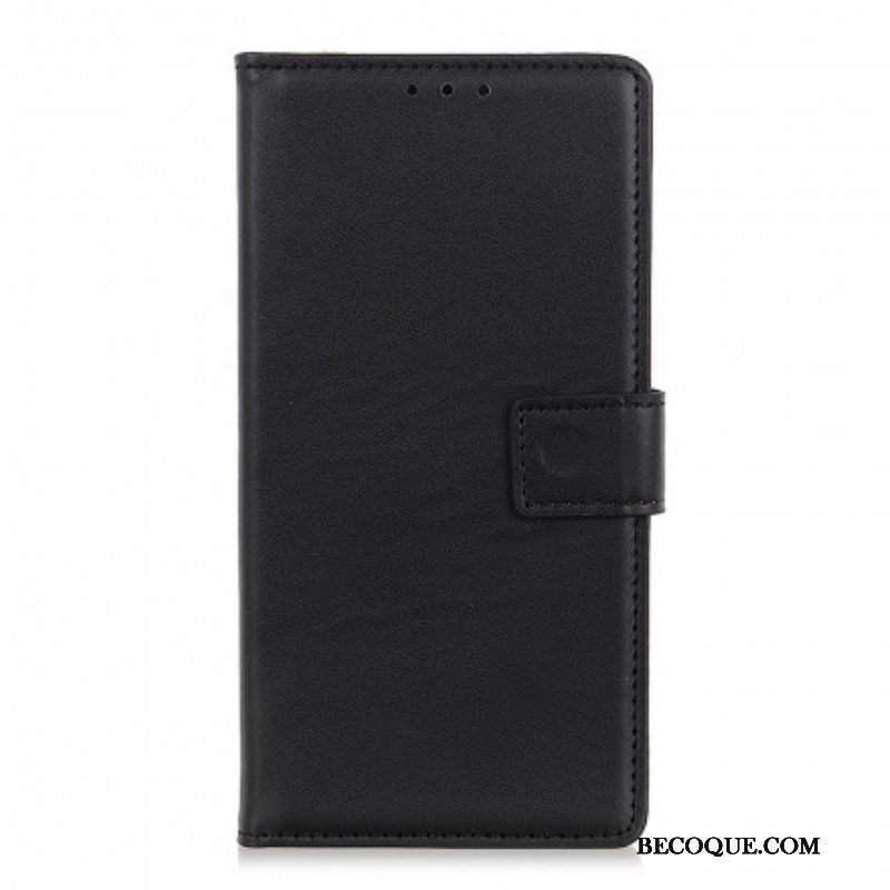 Etui Folio do Oppo A54 5G / A74 5G Zwykła Sztuczna Skóra