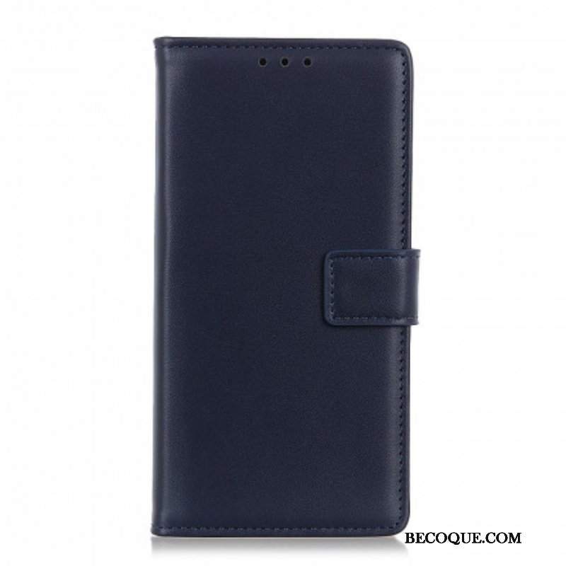 Etui Folio do Oppo A54 5G / A74 5G Zwykła Sztuczna Skóra