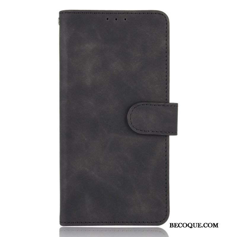 Etui Folio do Oppo A74 4G Kolorowy Dotyk Skóry