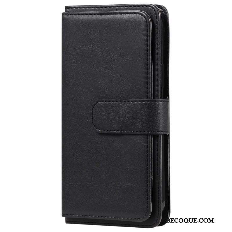 Etui Folio do Oppo A94 5G Etui Na Karty Ze Sztucznej Skóry