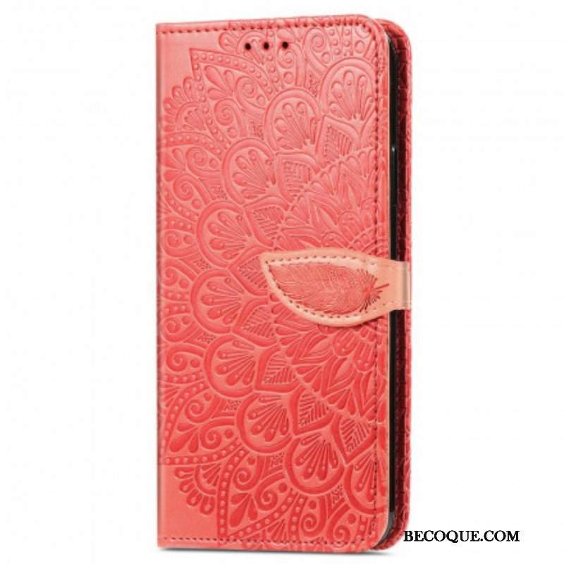 Etui Folio do Oppo A94 5G Plemienne Liście