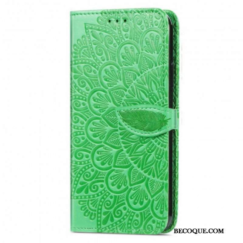 Etui Folio do Oppo A94 5G Plemienne Liście