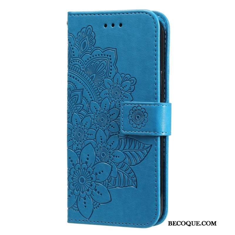 Etui Folio do Oppo Find X5 Lite Mandala Ze Smyczą