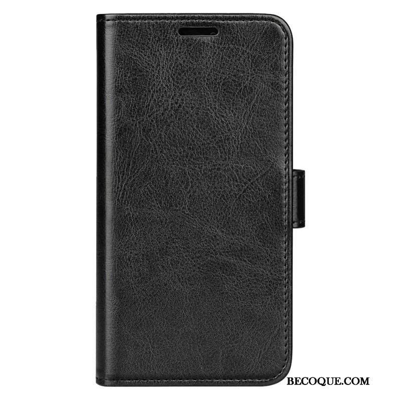 Etui Folio do Oppo Find X5 Lite Skórzany Styl Vintage