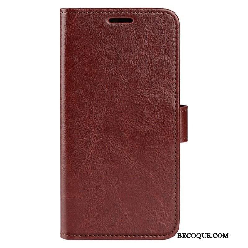 Etui Folio do Oppo Find X5 Lite Skórzany Styl Vintage