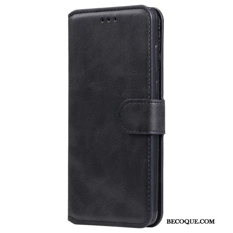 Etui Folio do Oppo Find X5 Stylizacja Skóry