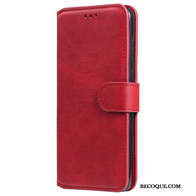 Etui Folio do Oppo Find X5 Stylizacja Skóry