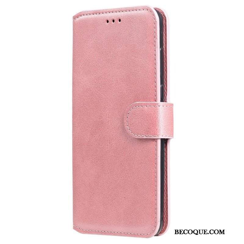 Etui Folio do Oppo Find X5 Stylizacja Skóry