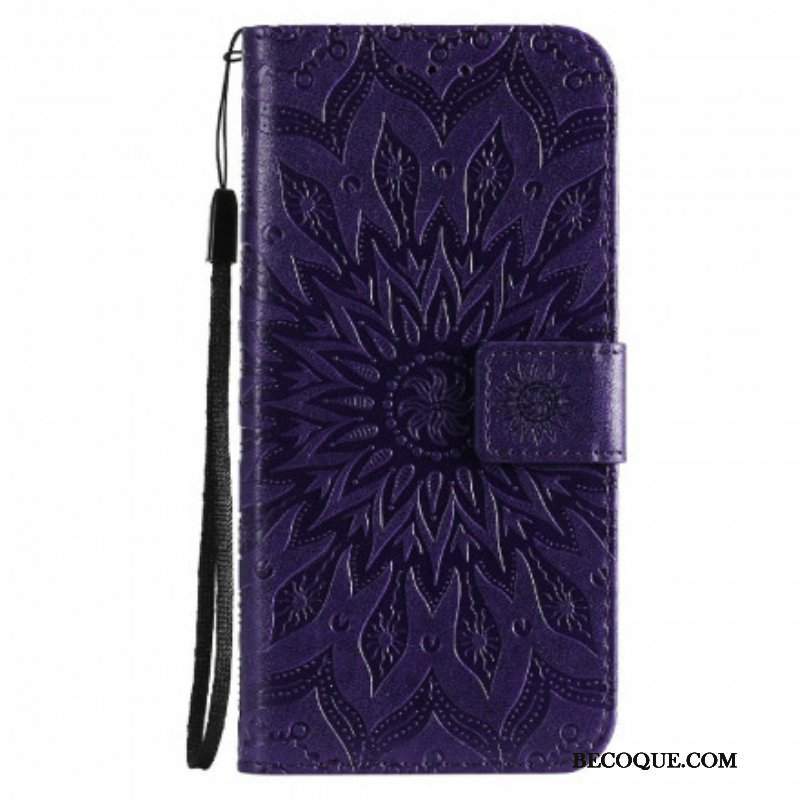 Etui Folio do Oppo Reno 6 5G Słonecznik