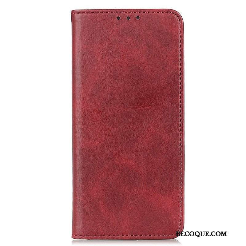 Etui Folio do Oppo Reno 7 Klasyczna Skóra Dwoina