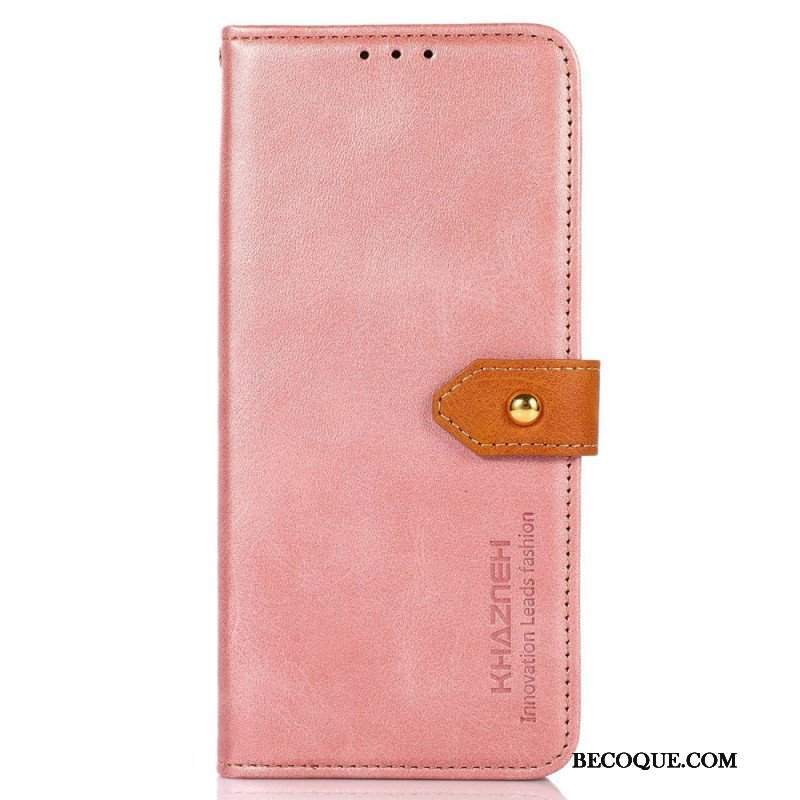 Etui Folio do Oppo Reno 7 Z Paskiem Khazneh