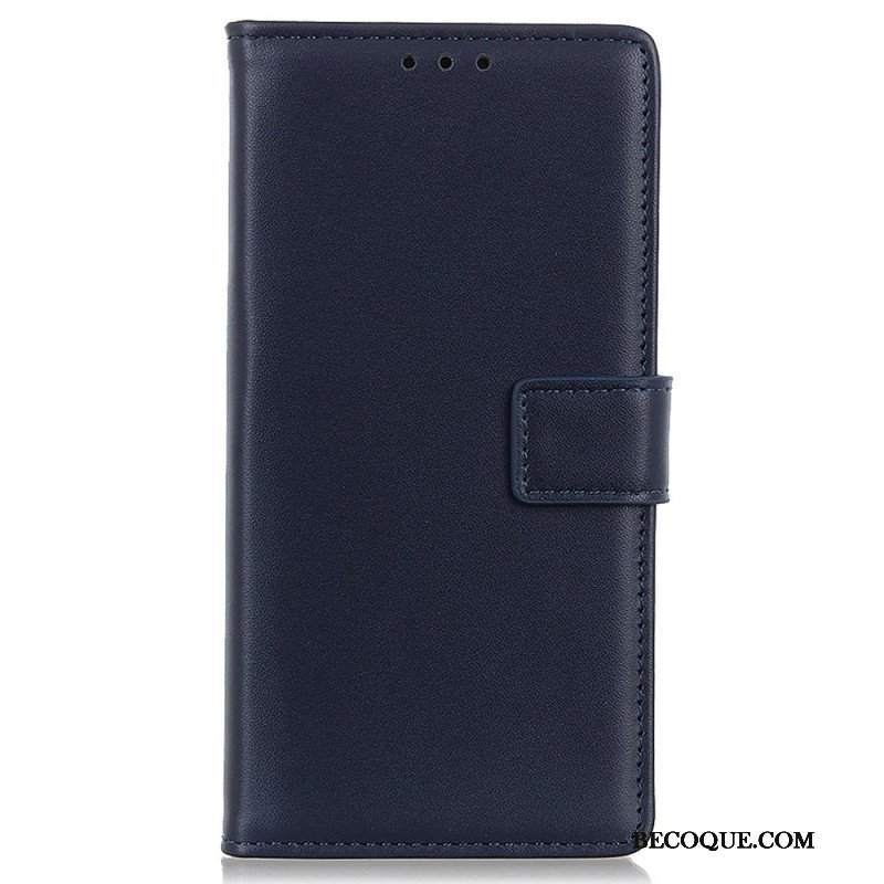 Etui Folio do Oppo Reno 7 Zwykła Sztuczna Skóra
