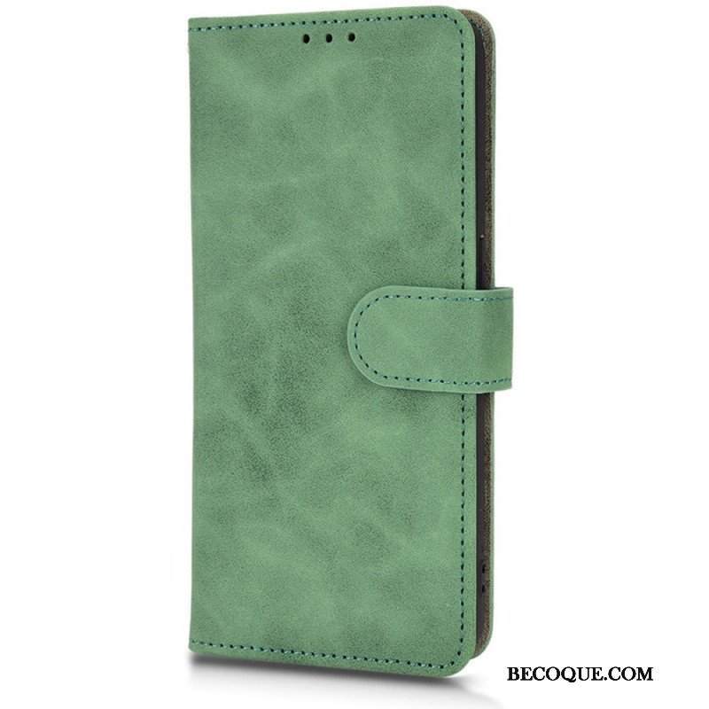 Etui Folio do Oppo Reno 7 z Łańcuch Paski W Dotyku