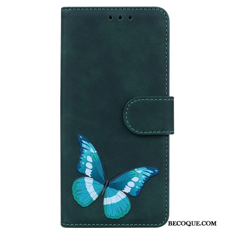 Etui Folio do Oppo Reno 8 Lite Motyl