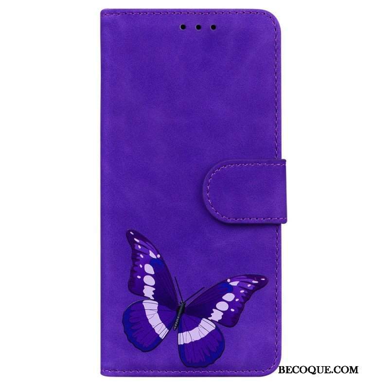 Etui Folio do Oppo Reno 8 Lite Motyl