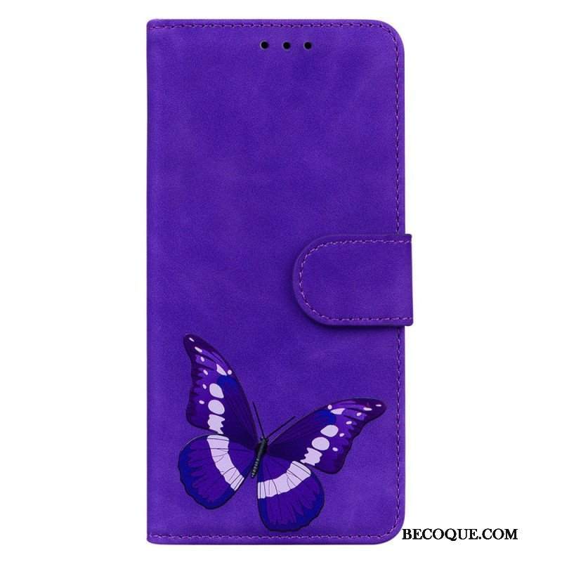 Etui Folio do Oppo Reno 8 Motyl