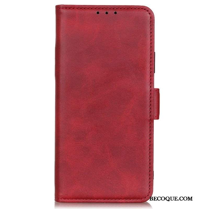 Etui Folio do Oppo Reno 8 Podwójne Zapięcie