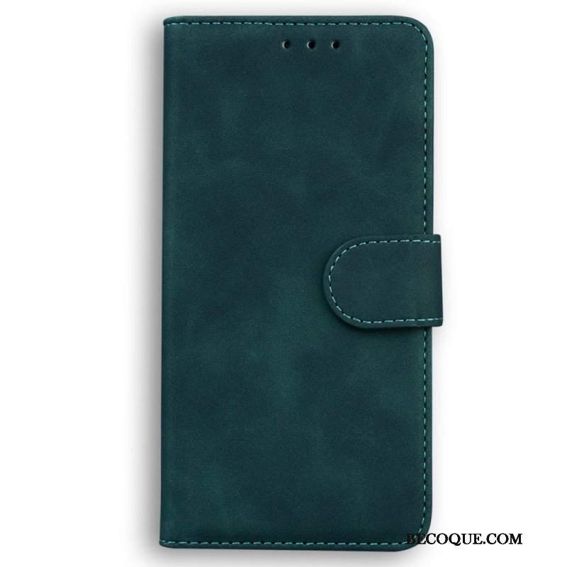 Etui Folio do Oppo Reno 8 Pro Skórzany Efekt Couture