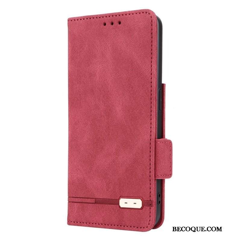 Etui Folio do Oppo Reno 8 Subtelna Elegancja