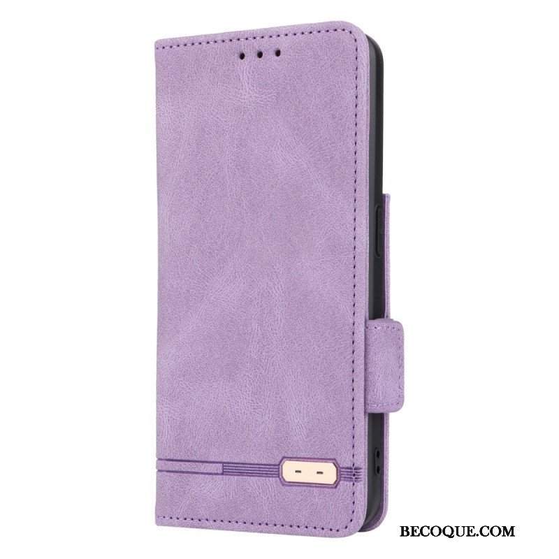 Etui Folio do Oppo Reno 8 Subtelna Elegancja