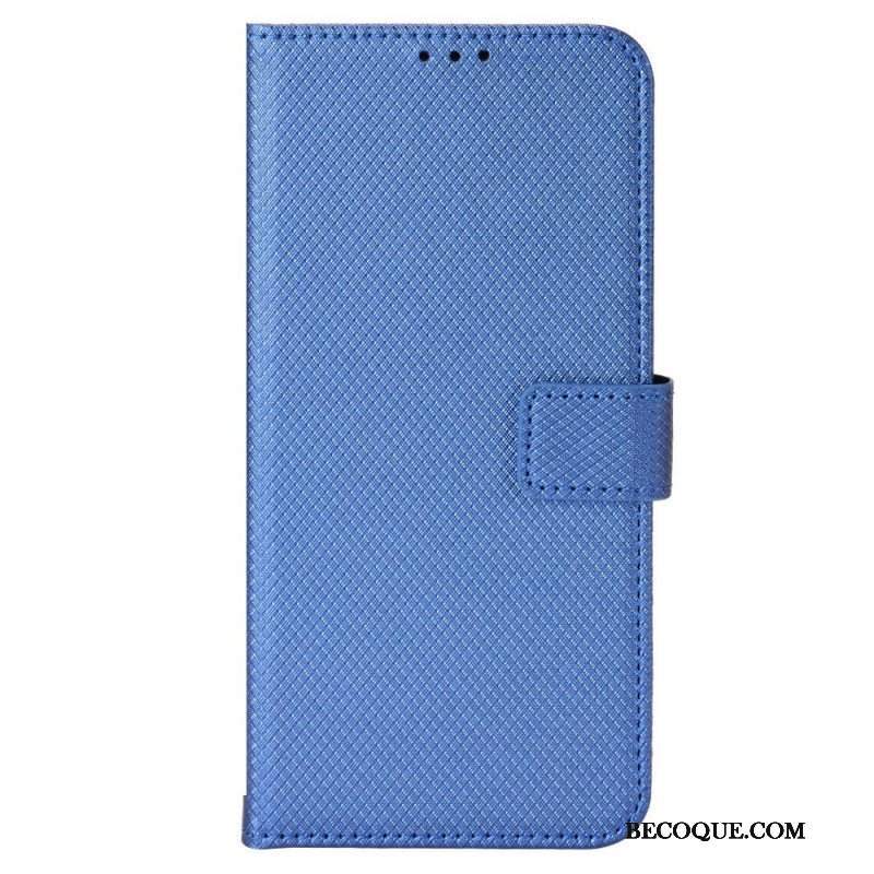 Etui Folio do Oppo Reno 8 z Łańcuch Stylowa Sztuczna Skóra Z Paskami