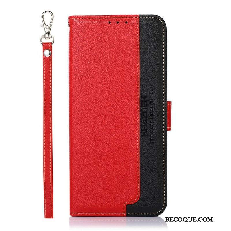 Etui Folio do Poco M3 Pro 5G Rfid W Stylu Liczi