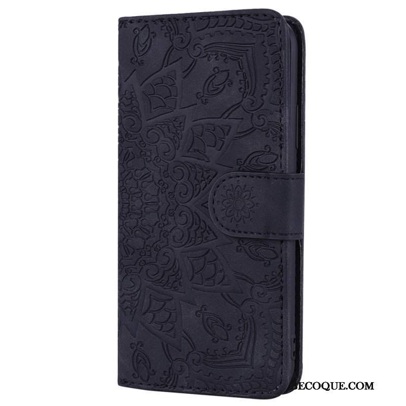 Etui Folio do Poco M4 Pro 5G Barokowo-mandala