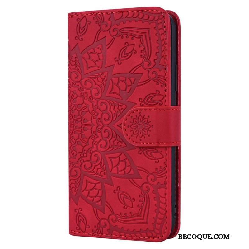 Etui Folio do Poco M4 Pro 5G Barokowo-mandala