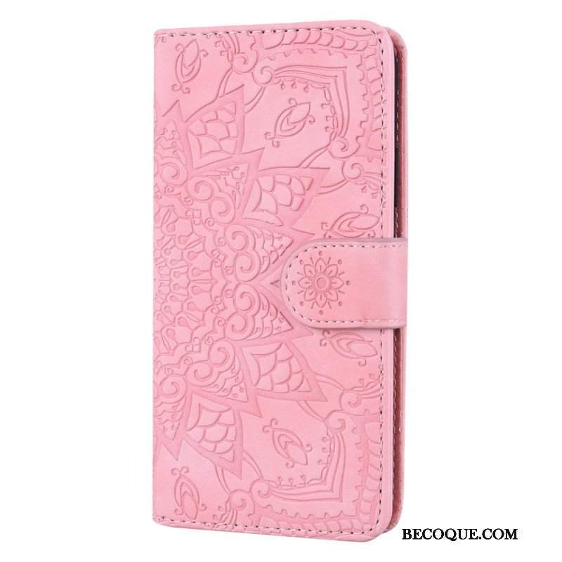 Etui Folio do Poco M4 Pro 5G Barokowo-mandala