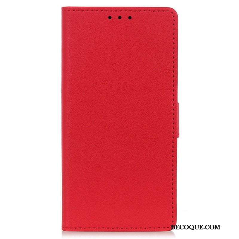 Etui Folio do Poco M5 Klasyczna Sztuczna Skóra
