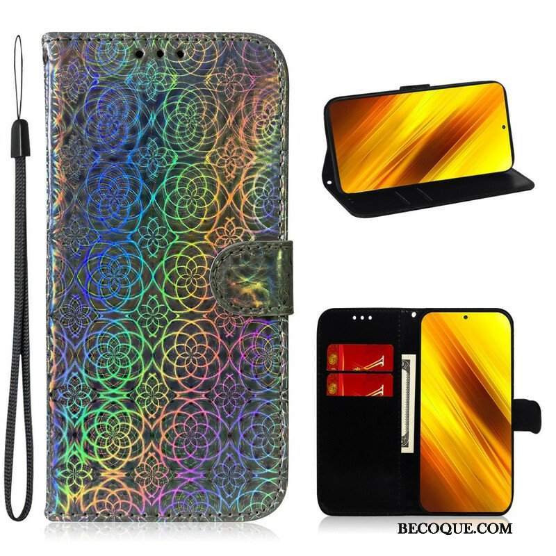 Etui Folio do Poco X3 / X3 Pro / X3 NFC Czysty Kolor