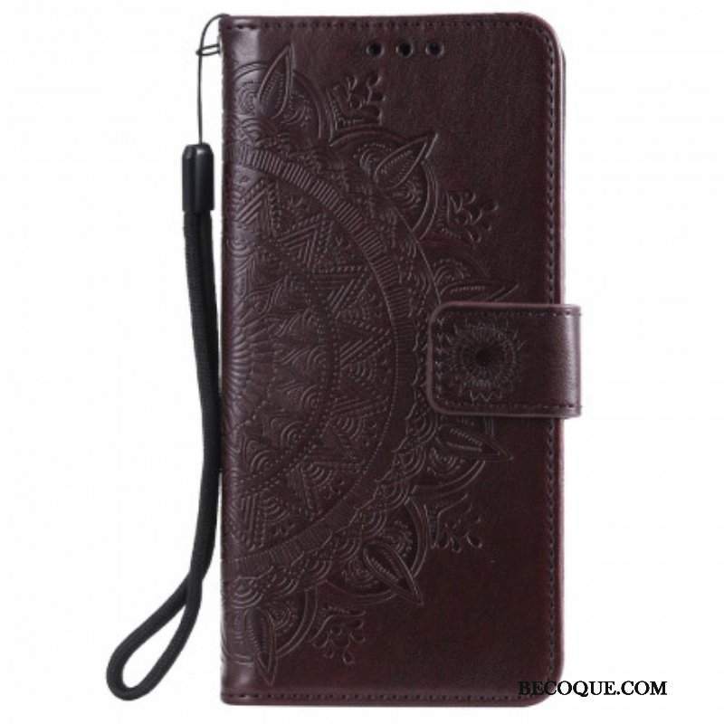 Etui Folio do Poco X3 / X3 Pro / X3 NFC Mandala Słońca