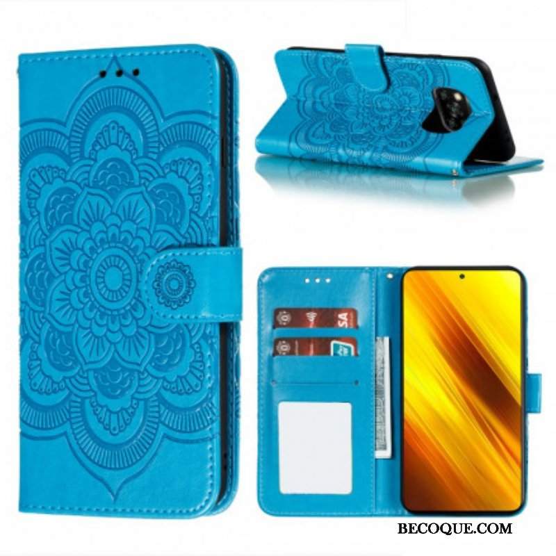 Etui Folio do Poco X3 / X3 Pro / X3 NFC Pełna Mandala