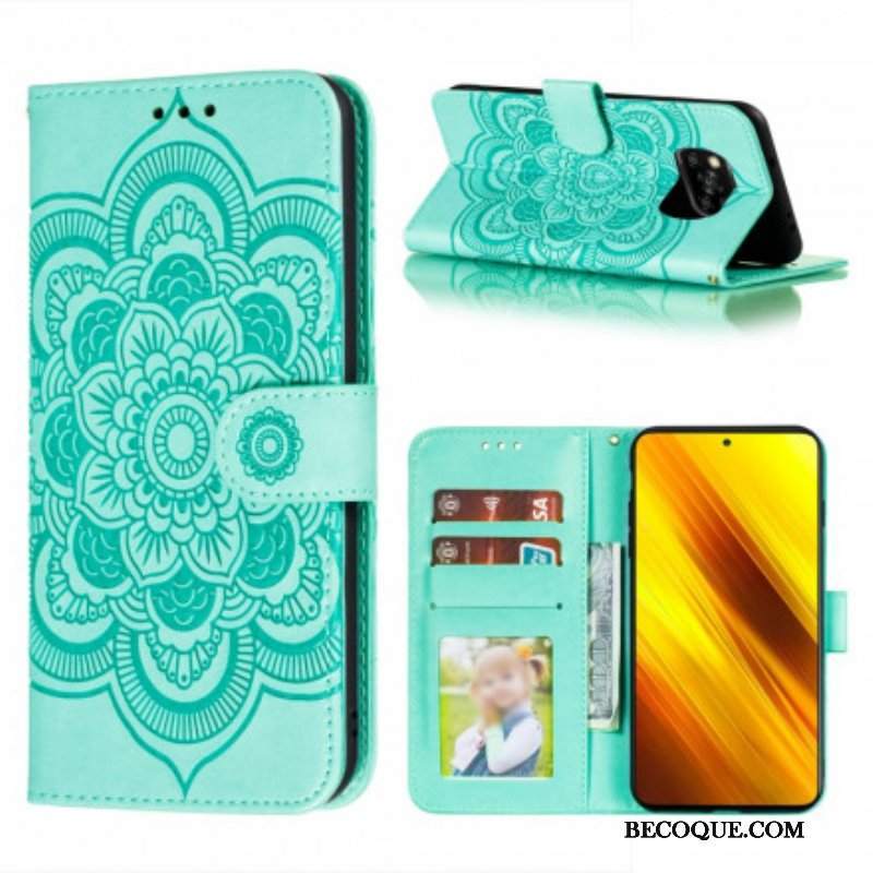 Etui Folio do Poco X3 / X3 Pro / X3 NFC Pełna Mandala