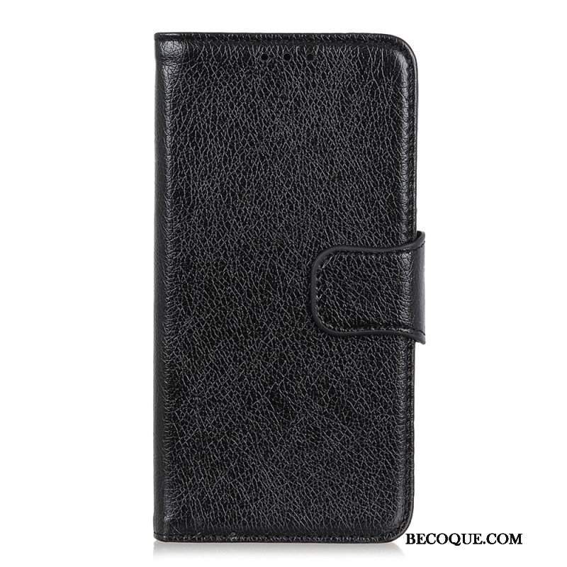 Etui Folio do Poco X4 Pro 5G Dwoina Skóry Nappa