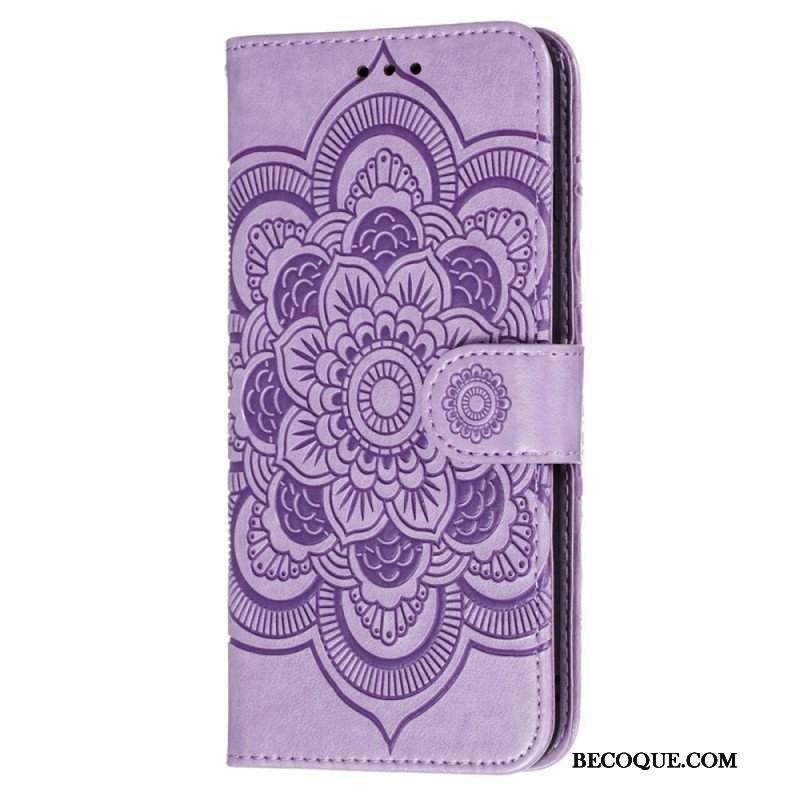 Etui Folio do Poco X4 Pro 5G Mandala Ze Smyczą