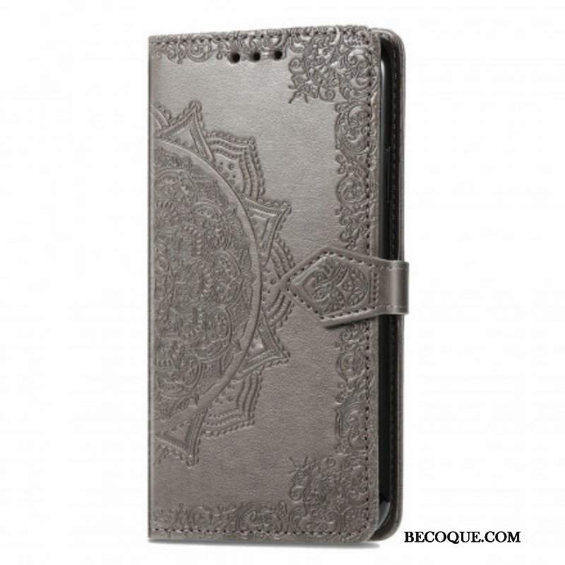 Etui Folio do Realme 8 5G Średniowiecze Mandali