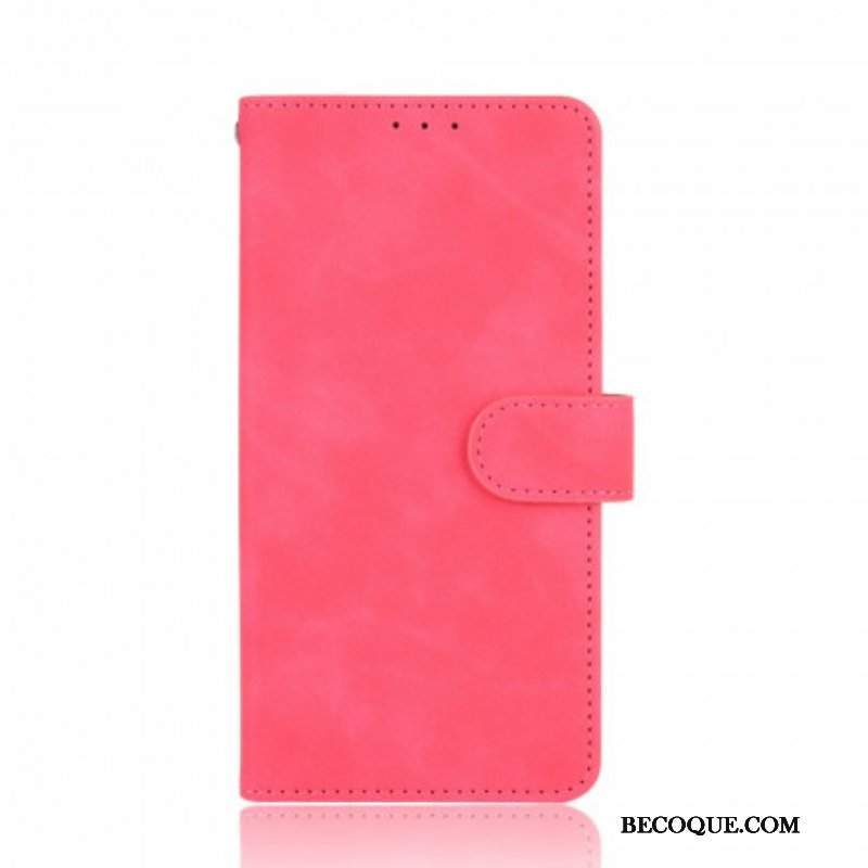 Etui Folio do Realme 8 / 8 Pro Dotyk Skóry