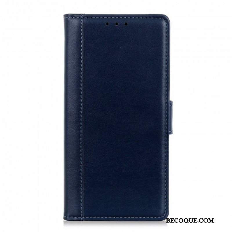 Etui Folio do Realme 8 / 8 Pro Stylizacja Skóry