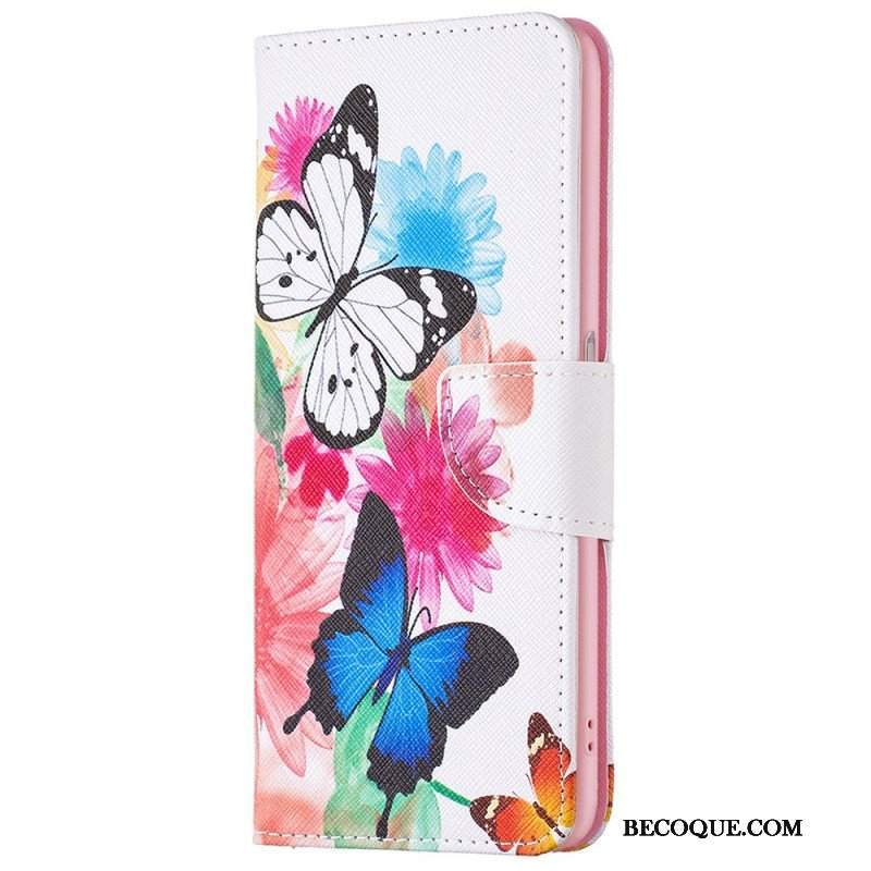 Etui Folio do Realme 9i Motyle