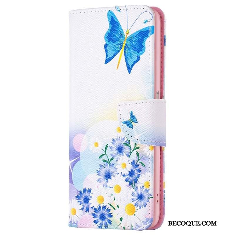 Etui Folio do Realme 9i Motyle