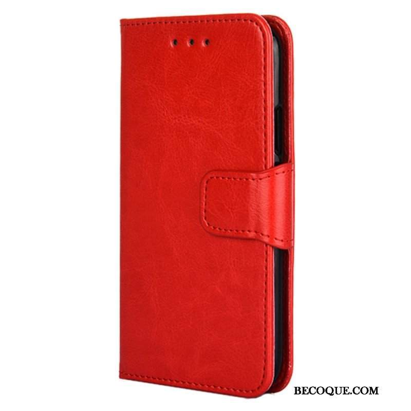 Etui Folio do Realme 9i Sztuczna Skóra W Amerykańskim Stylu Retro