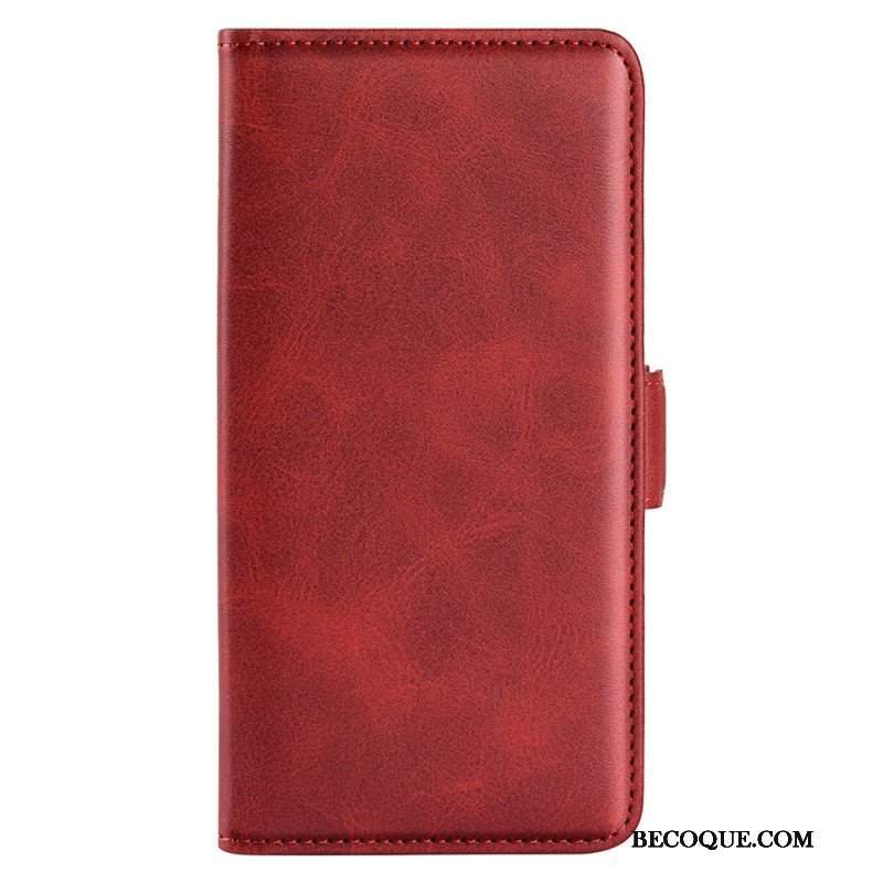 Etui Folio do Realme 9i Zapięcie Magnetyczne Ze Sztucznej Skóry