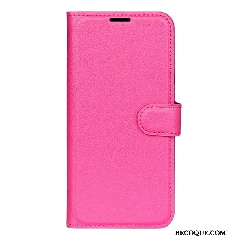 Etui Folio do Realme C35 Tekstura Liczi